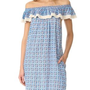 NWT Roberta Roller Rabbit off the shoulder dress